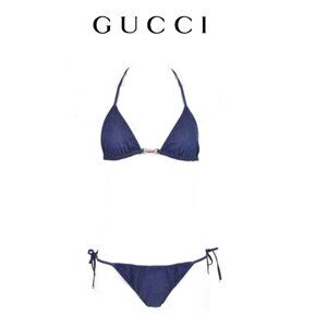 NEW, Gucci Jackie Piston Motif  Bikini